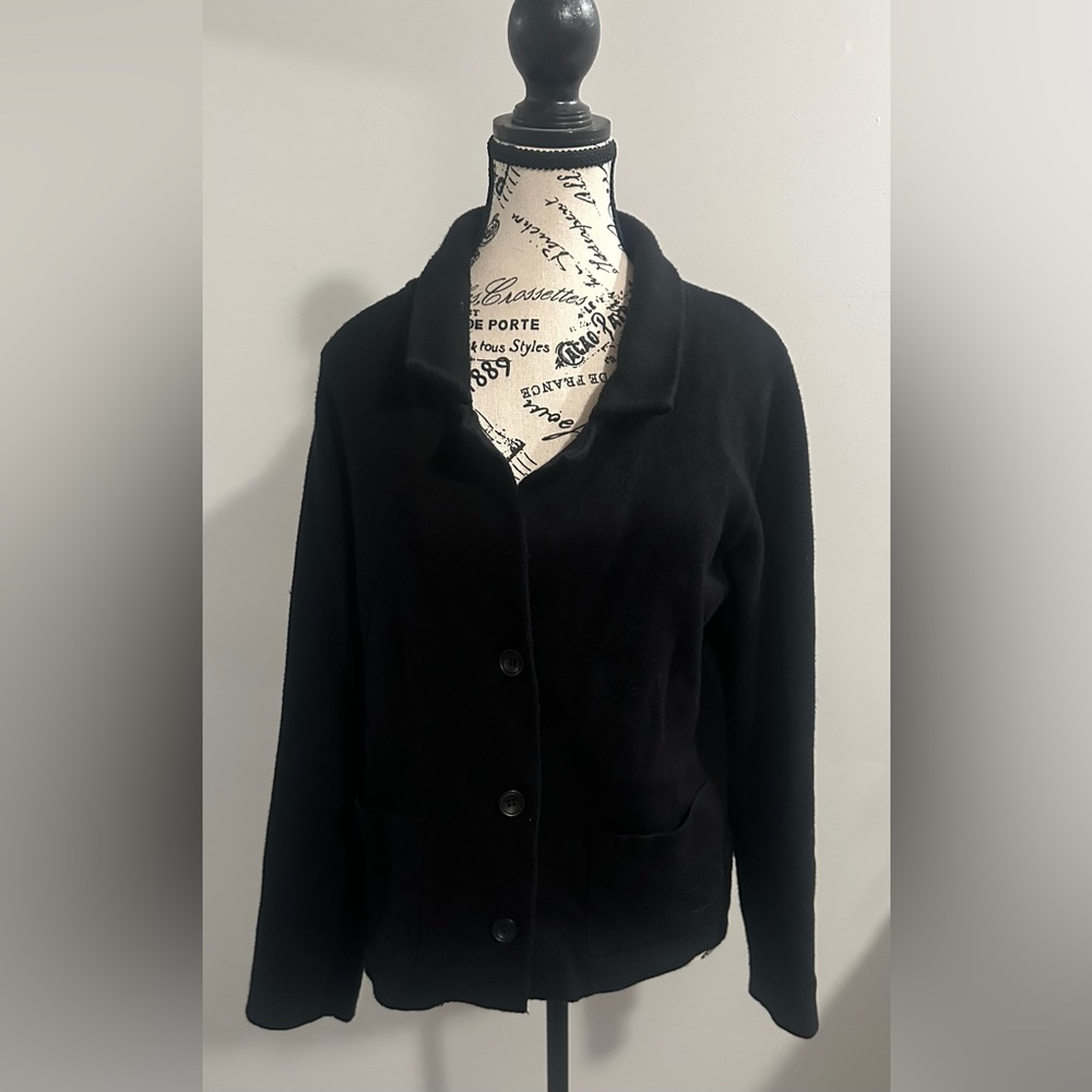 Tahari Black Women's Cardigan Sweater